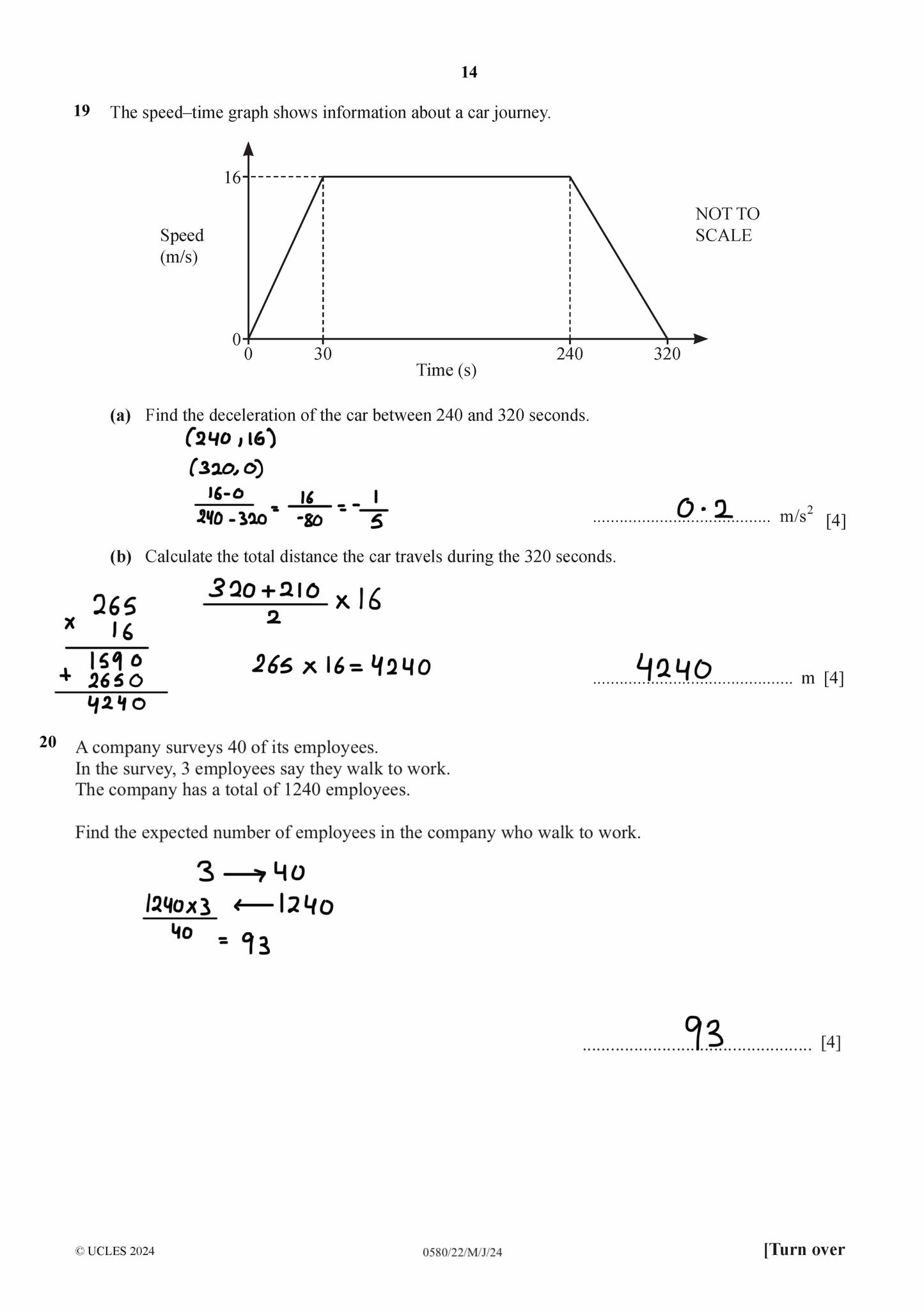 Cambridge O.L Math (0580/0980) Past Papers 2,4 New Syllabus 2025 With Qr Answers By Eng. Walid Hamza