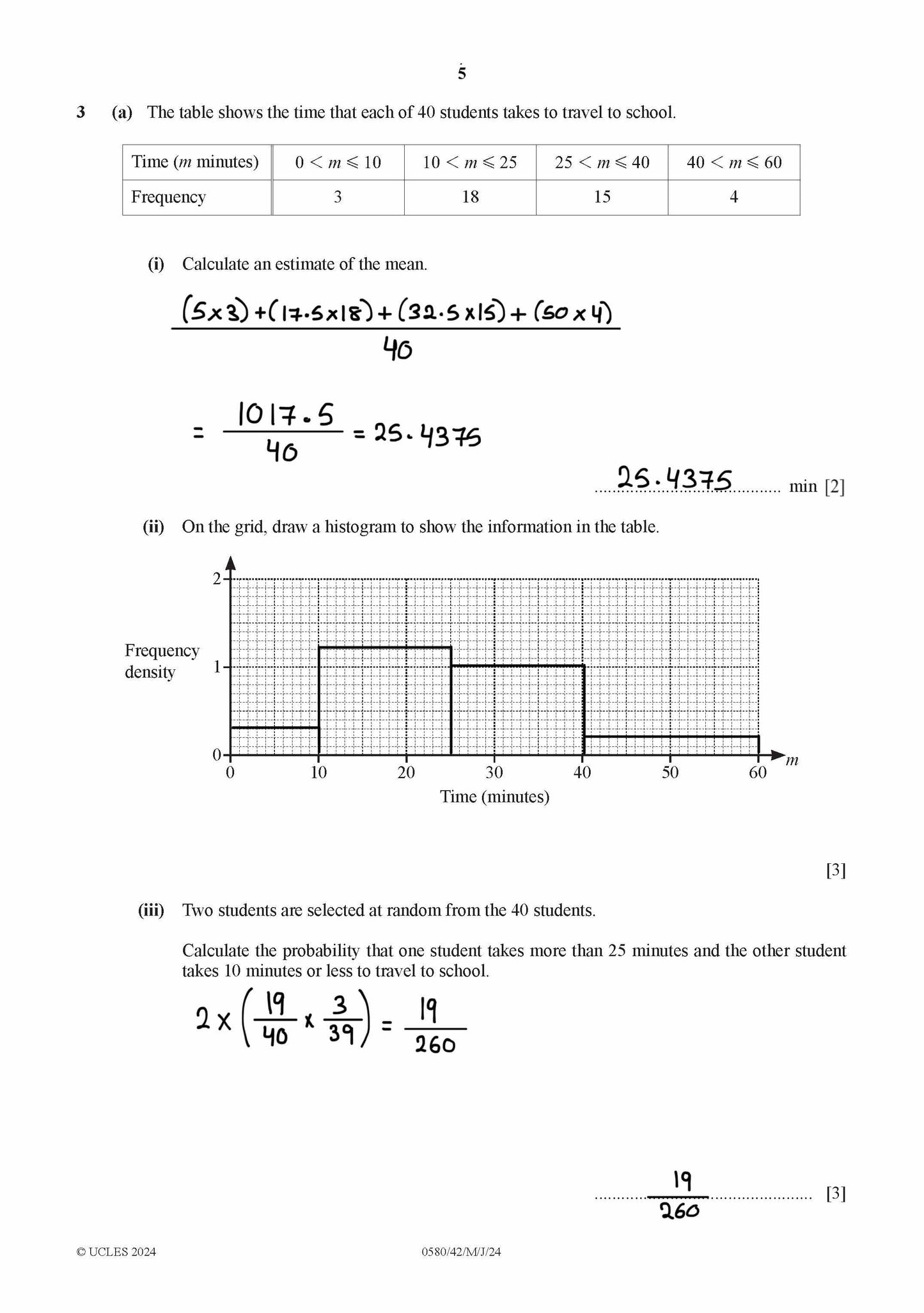 Cambridge O.L Math (0580/0980) Past Papers 2,4 New Syllabus 2025 With Qr Answers By Eng. Walid Hamza