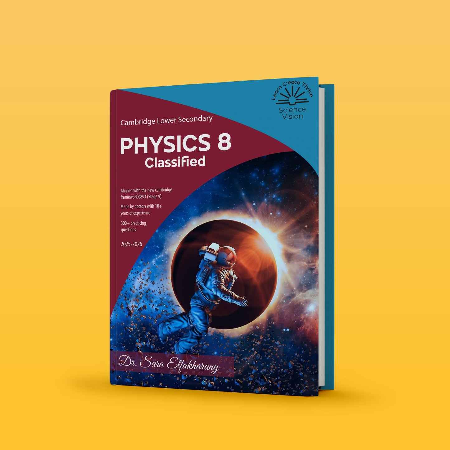 Cambridge Checkpoint 2 Year 8 Science (0893) Physics Classified With Mark Scheme Dr. Sara El Fakharany (Science Vision) 2026