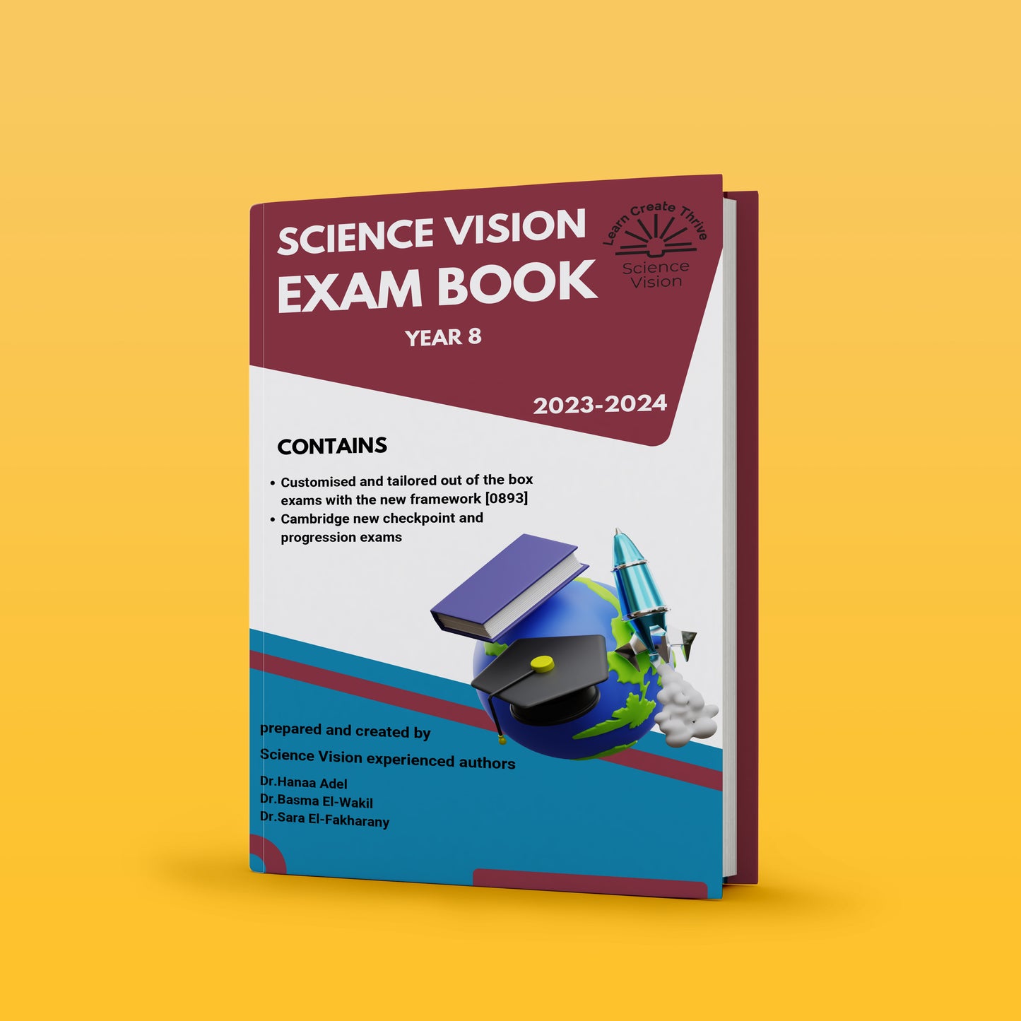 Cambridge Checkpoint 2 Year 8 Science (0893) Exam Book Basma/Hana/ Dr.Sara El Fakharany (Science Vision)