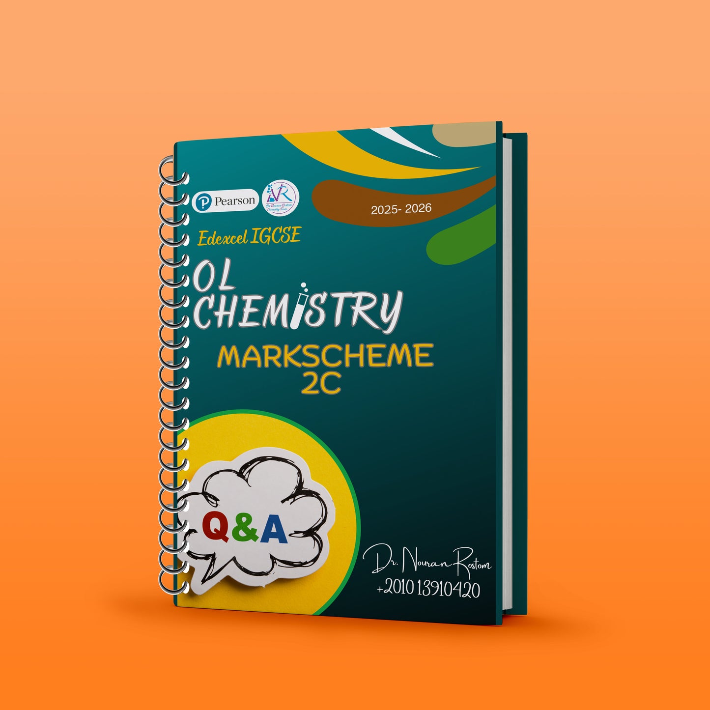 ورقة تصنيف خطي في الكيمياء من Edexcel OL (4CH1) باستخدام MS: 1C و 2C نوران رستم