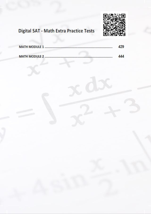 DIGITAL SAT MATH Study Guide with Classified Dr. Mohamed Nafee 2025
