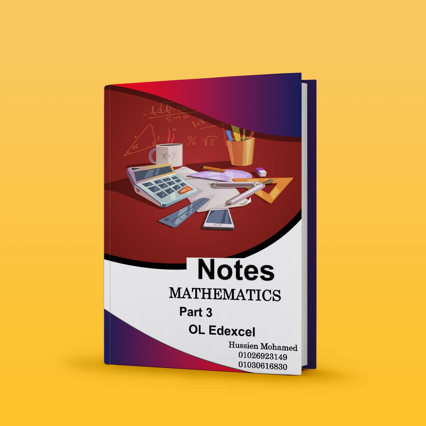Edexcel O.L Maths A (4MA1/1H,2H) - Notes - Eng. Hussien Mohamed 2026