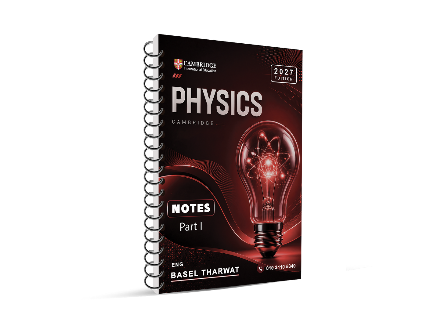 Cambridge Pre-IG Physics (0625/0972) Paper 1,3,6 Notes Classifiedwith QR Mark Scheme Dr. Basel Tharwat Edition 2026-2027