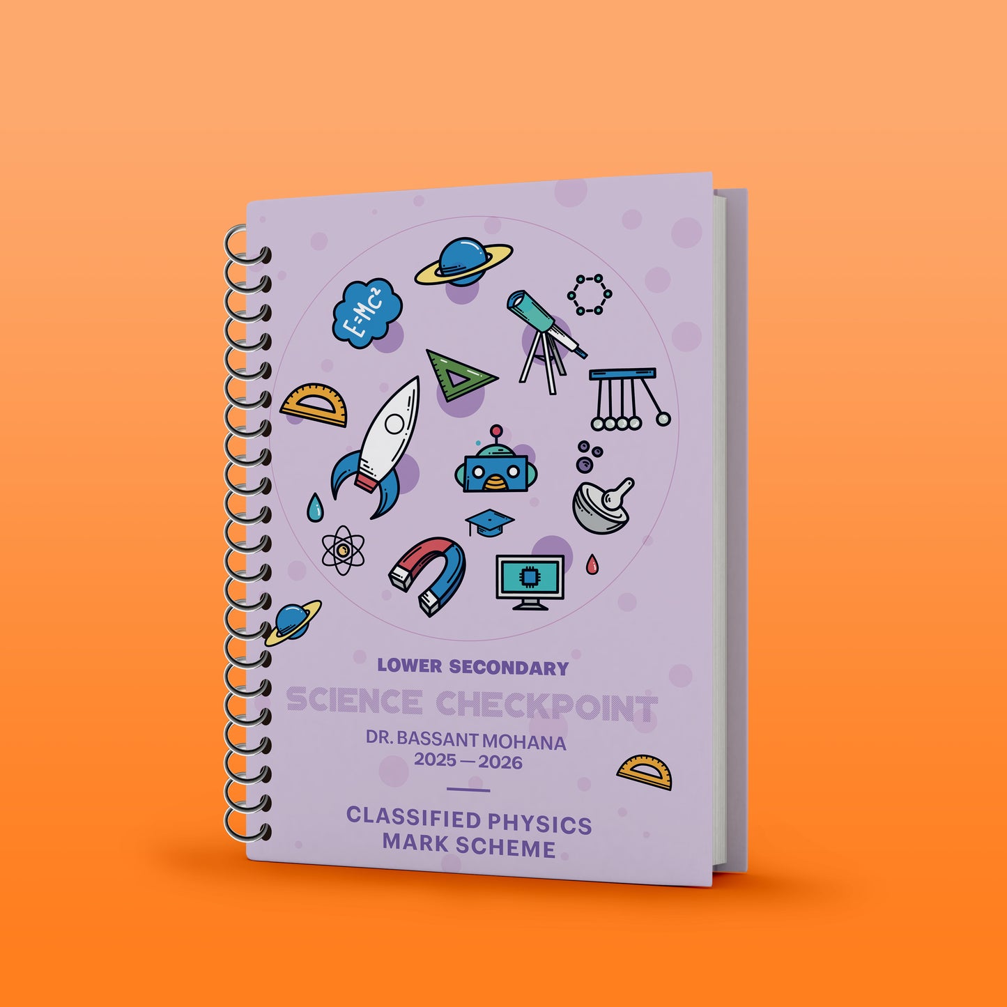 Cambridge Checkpoint 2 Year 8 Science (0893) Physics Classified with Mark Scheme - Dr. Bassant Mohana ( 2026 )