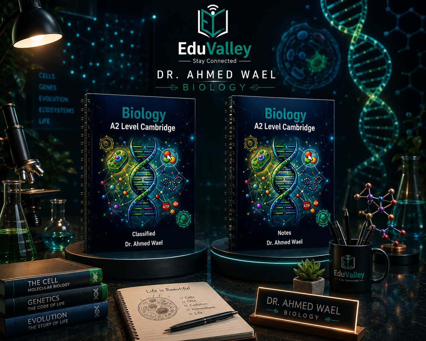 Cambridge A2 Biology 9700 Notes& Classified | Dr. Ahmed Wael 2026-2027
