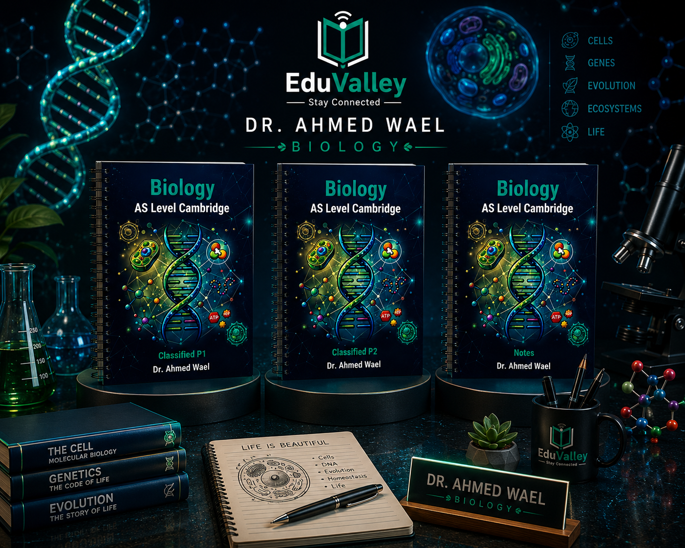 Cambridge AS Biology 9700 Notes & Classified| Dr. Ahmed Wael 2026-2027