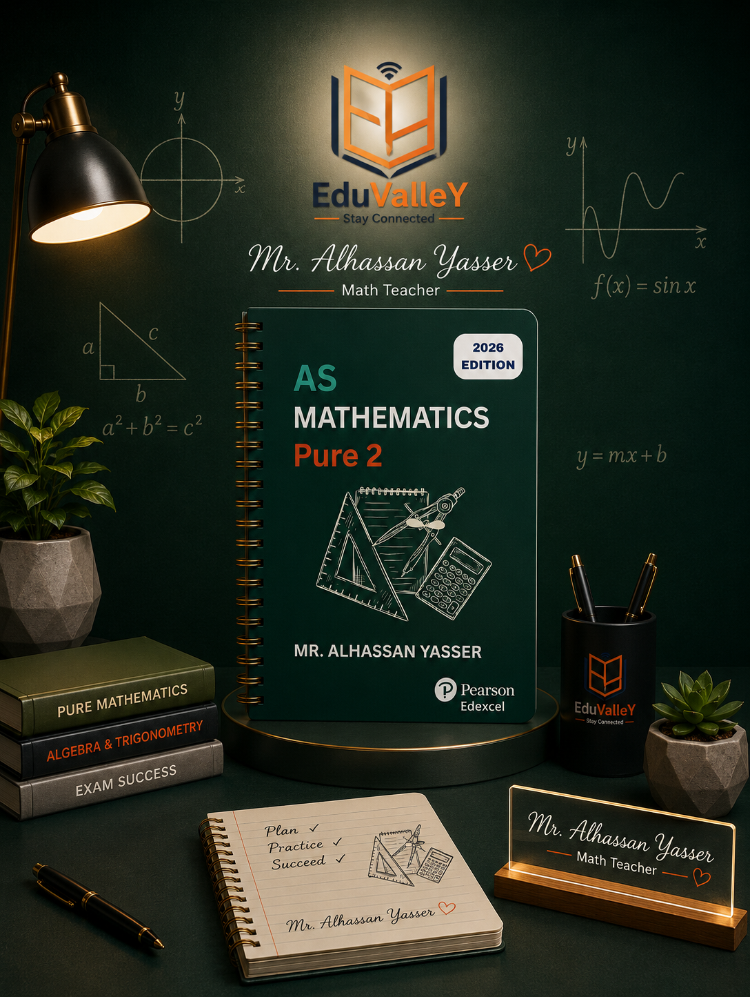 Edexcel IAS Mathematics | Pure Mathematics P1 & P2, M1 Classified Questions | Mr. Alhassan Yasser | 2026–2027
