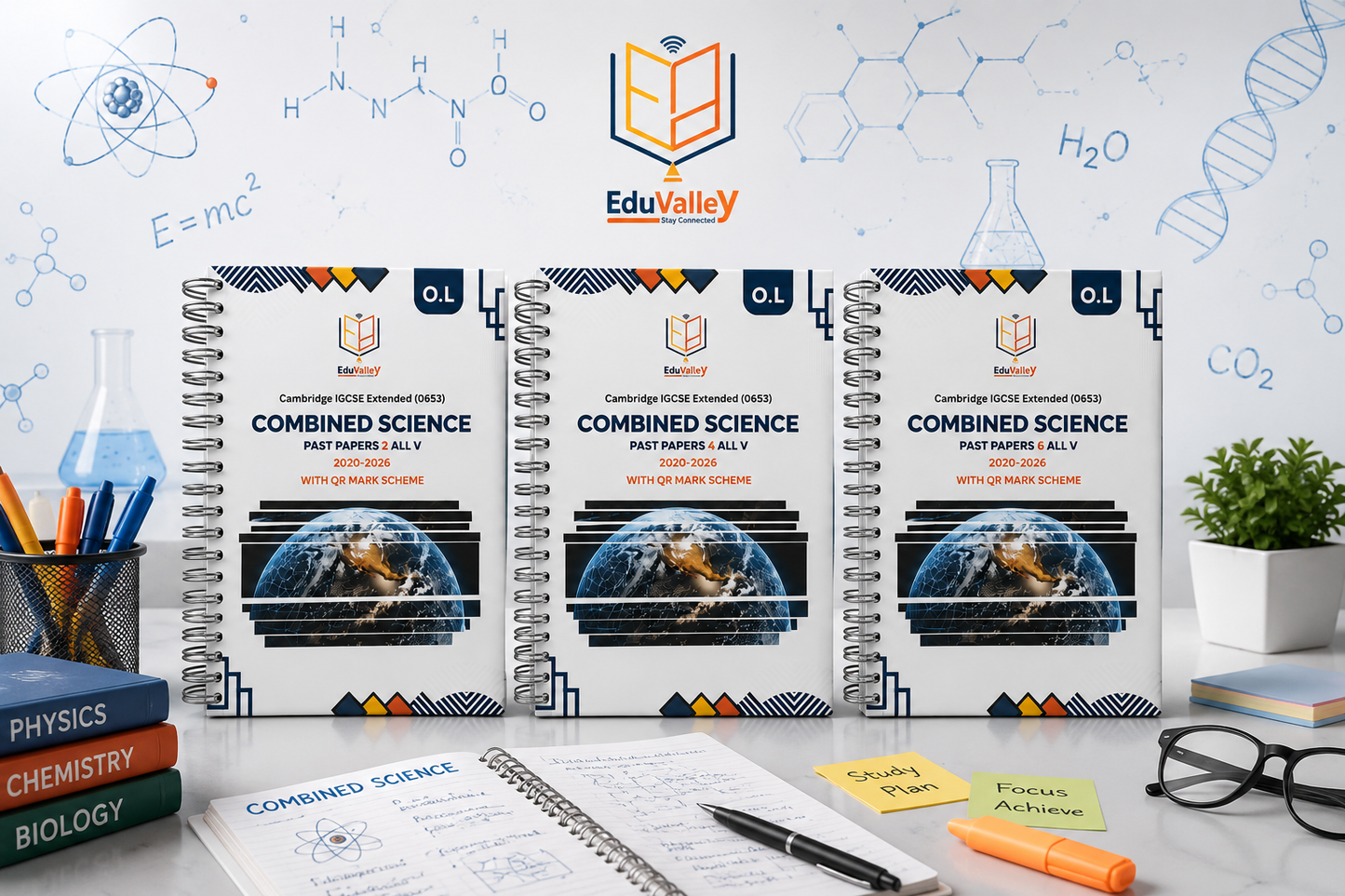 Cambridge O Level Combined Science (0653) Past Papers | P2, P4, P6 | 2020–2026 | All Variants + Mark Schemes