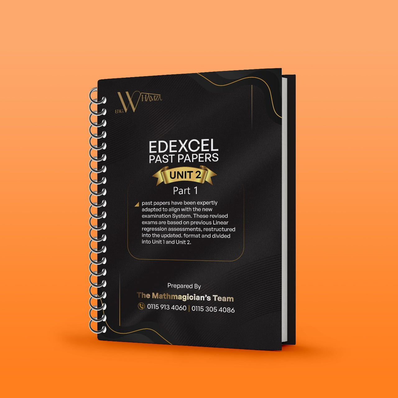 Edexcel O.L Maths Past Papers With QR Mark Scheme (4MWA2H) 2H Modular Unit 2 - Eng. Walid Hamza 2025