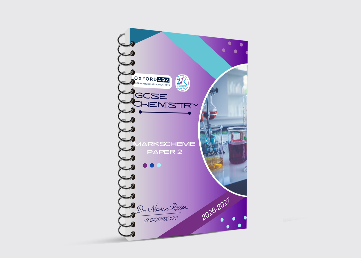 Oxford AQA O.L Chemistry – Classified With Mark Scheme by Dr. Nouran Rostom (2026–2027 Edition)