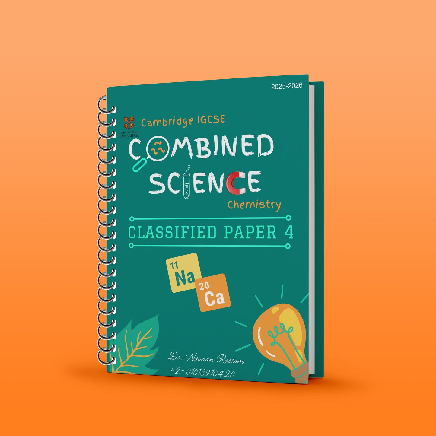 Cambridge OL Combined Science (0653) مصنف P2,4 مع MS Nouran Rostom
