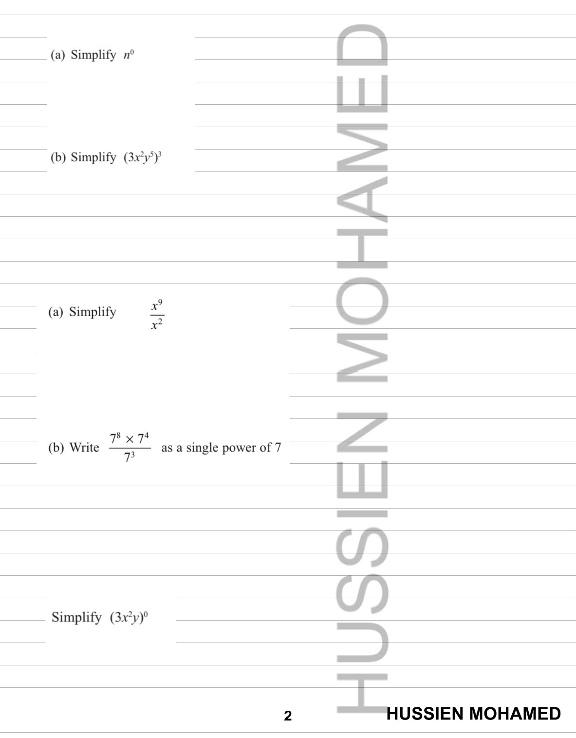 Edexcel O.L Maths A (4MA1/1H,2H) Classified With Mark Scheme (QR videos Answers) Eng. Hussien Mohamed