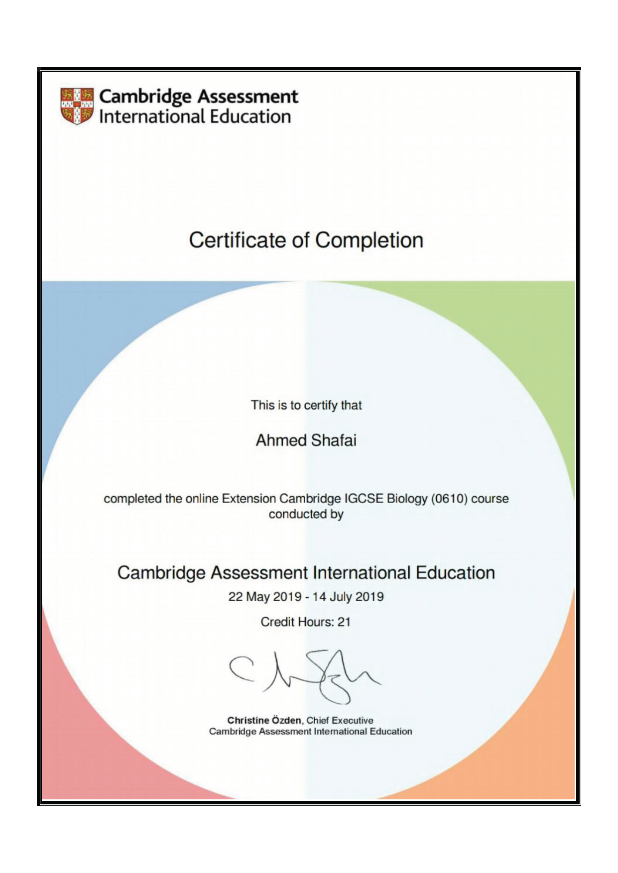 Cambridge O.L Biology (0610/0970) Package Notes, Classified, P.P With Qr.MS Ahmed Shafai 2026