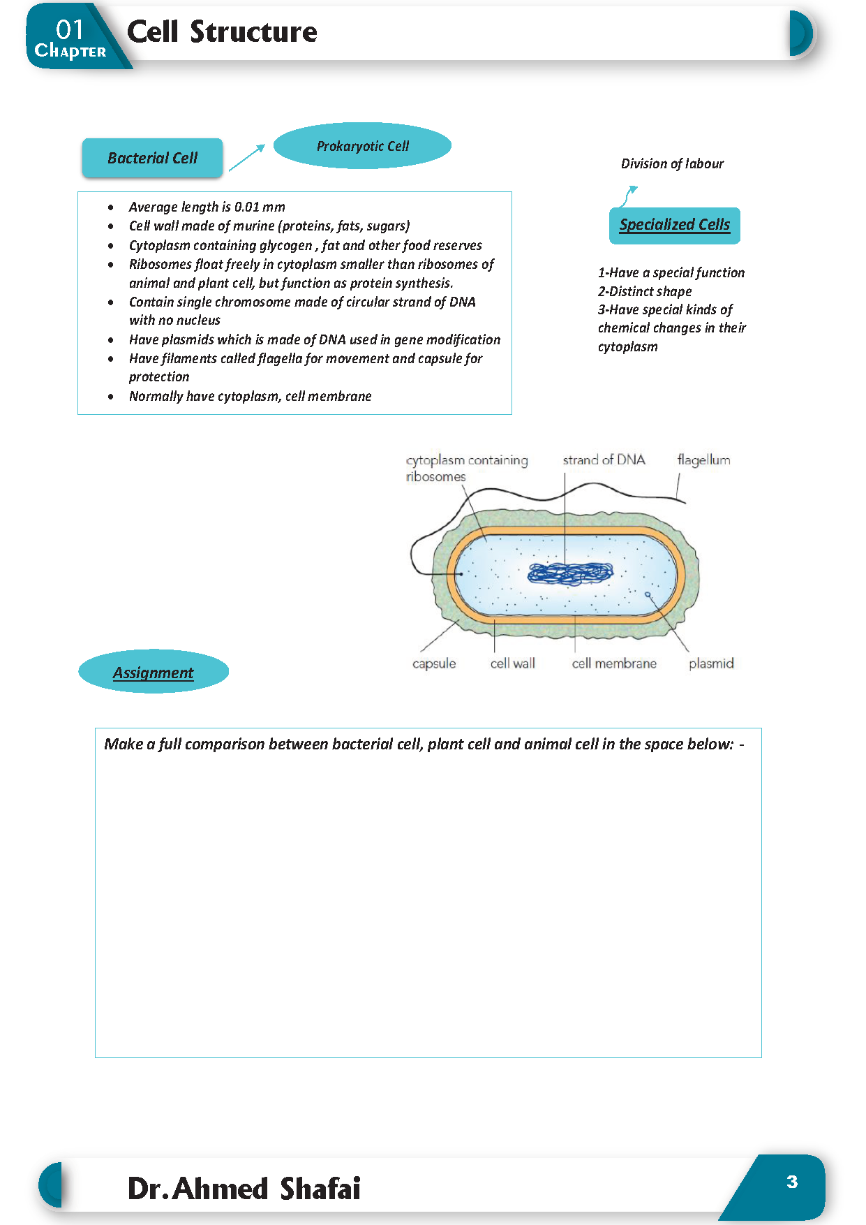 Cambridge O.L Biology (0610/0970) Package Notes, Classified, P.P With Qr.MS Ahmed Shafai 2026