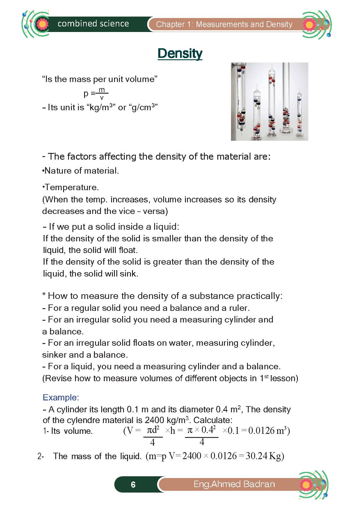Cambridge O.L Combined Science (0653) Notes - Ahmed Badran ( 2025 )