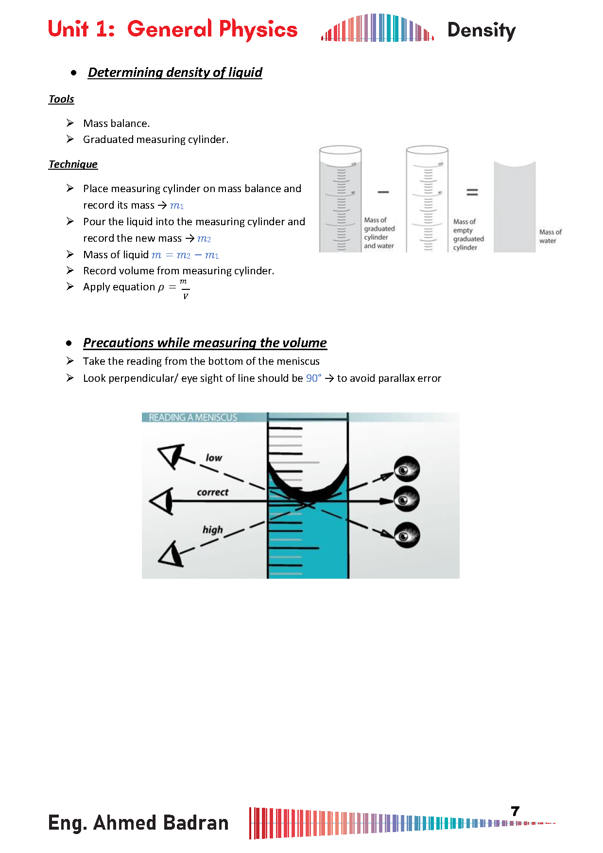 Cambridge Pre-IG Physics (0625/0972) Notes - Ahmed Badran