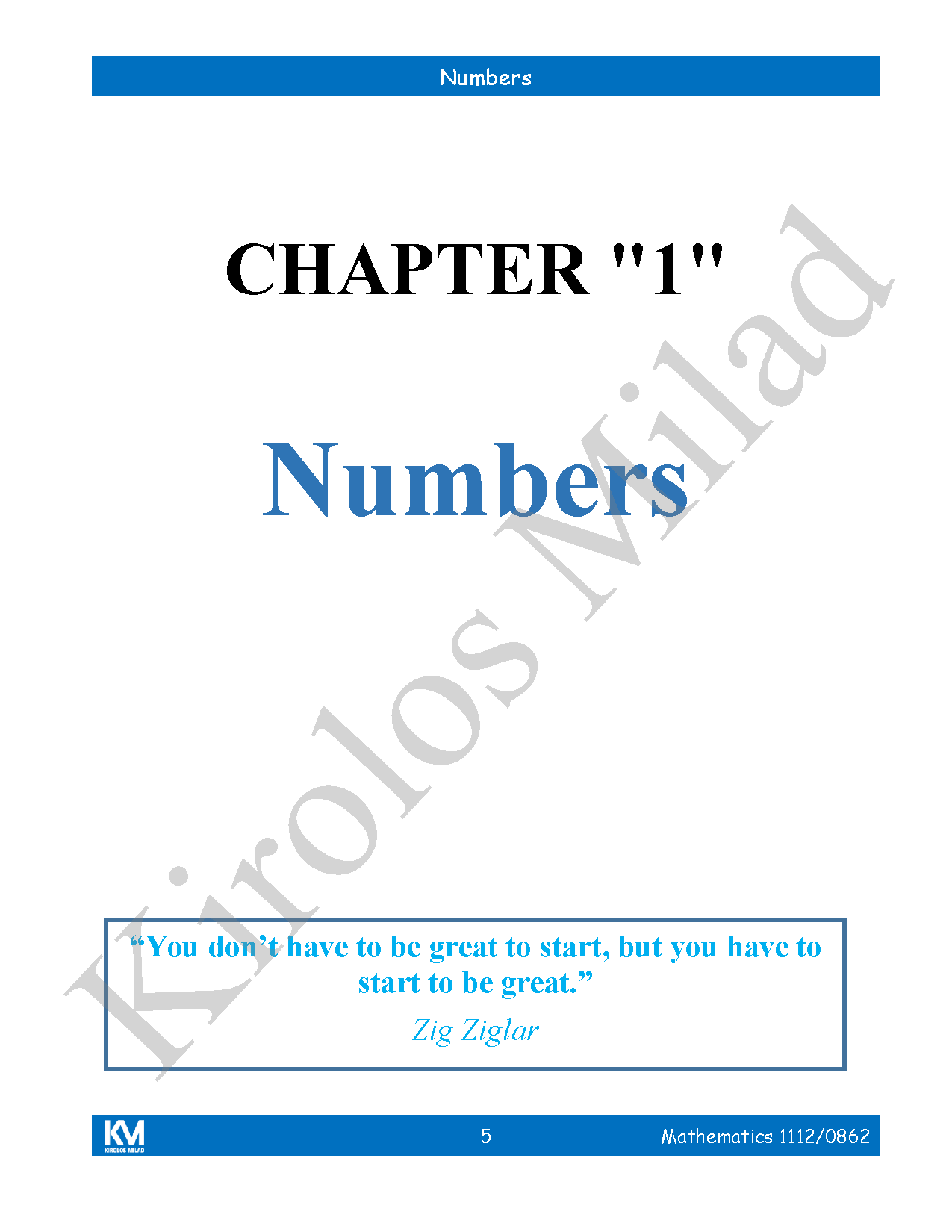 Cambridge Checkpoint 2 Maths Year 8 (1112-0862) Notes - Kirolos milad ( 2026 )