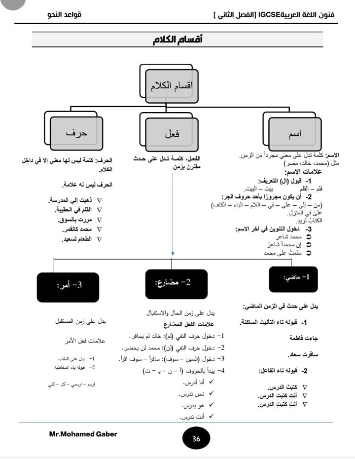 Edexcel O.L Arabic as a first language (4AA1) Study Notes with Past Papers Mohamed Gaber