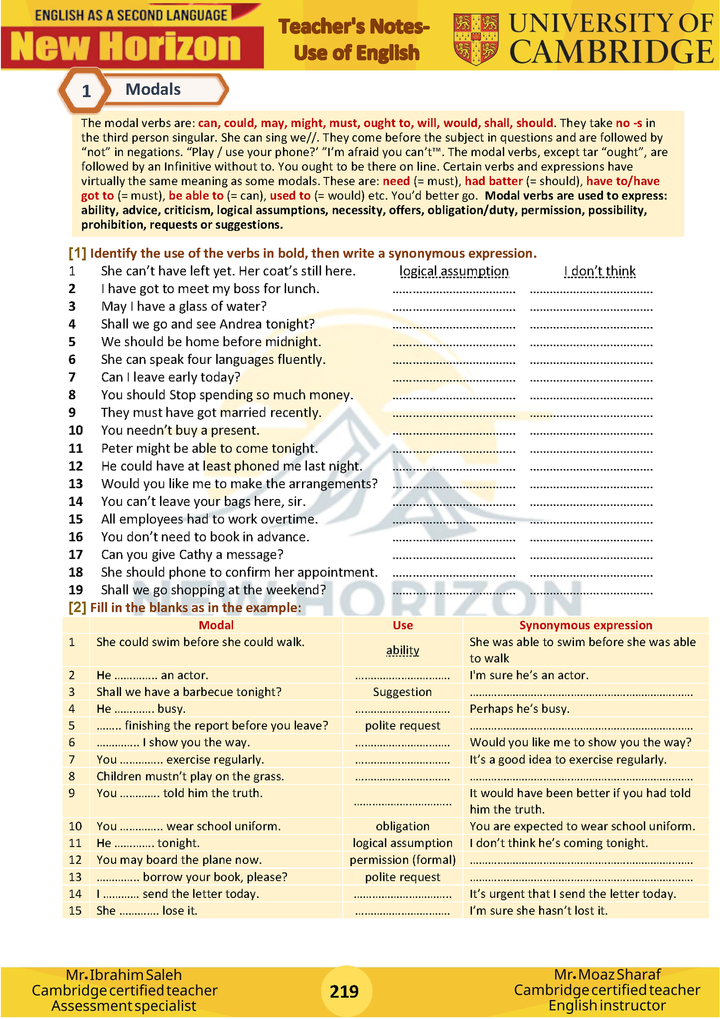 New Horizon Cambridge Primary (Y8) English as a Second Language (0876) Package (Notes-Classified-Past Papers)