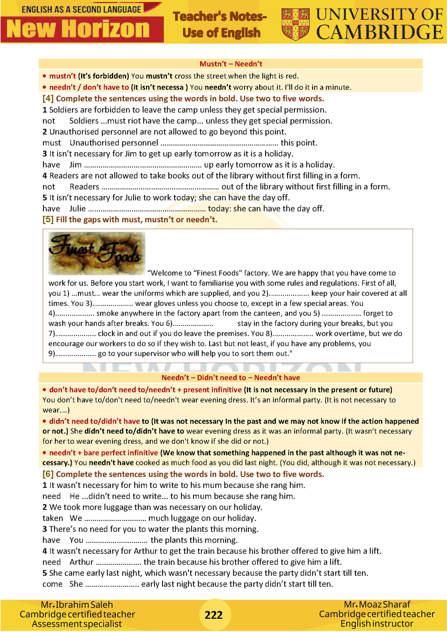 New Horizon Cambridge Primary (Y8) English as a Second Language (0876) Package (Notes-Classified-Past Papers)