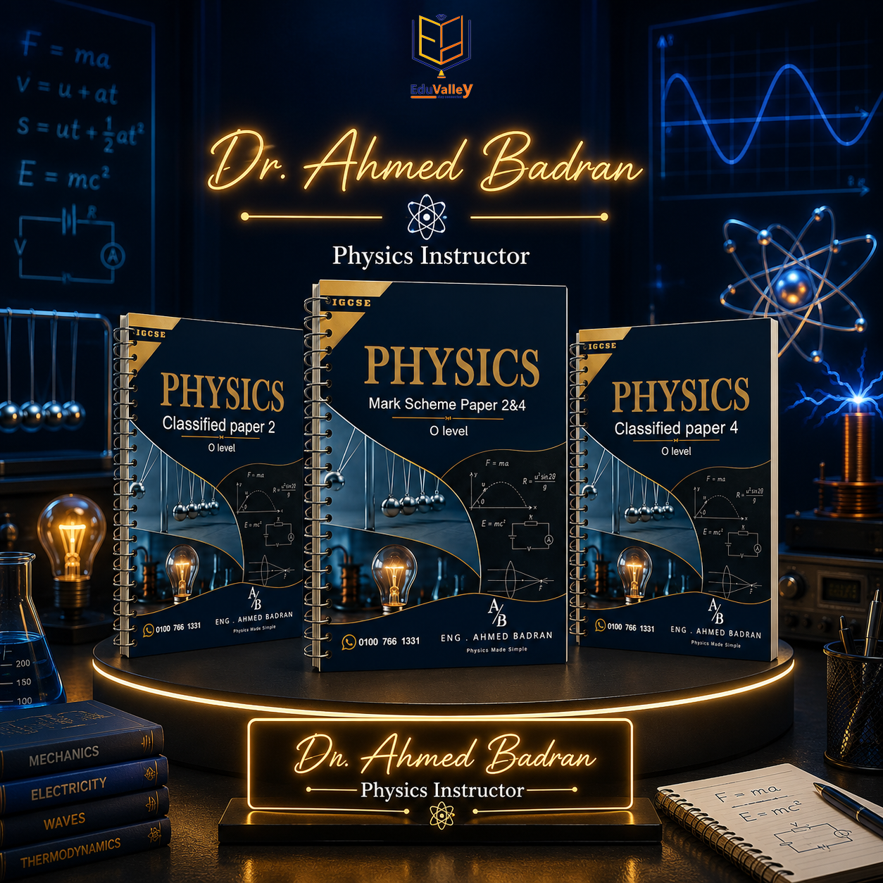 Dr. Ahmed Badran - Physics - Cambridge IGCSE 2026-2027 Classified with Mark Scheme