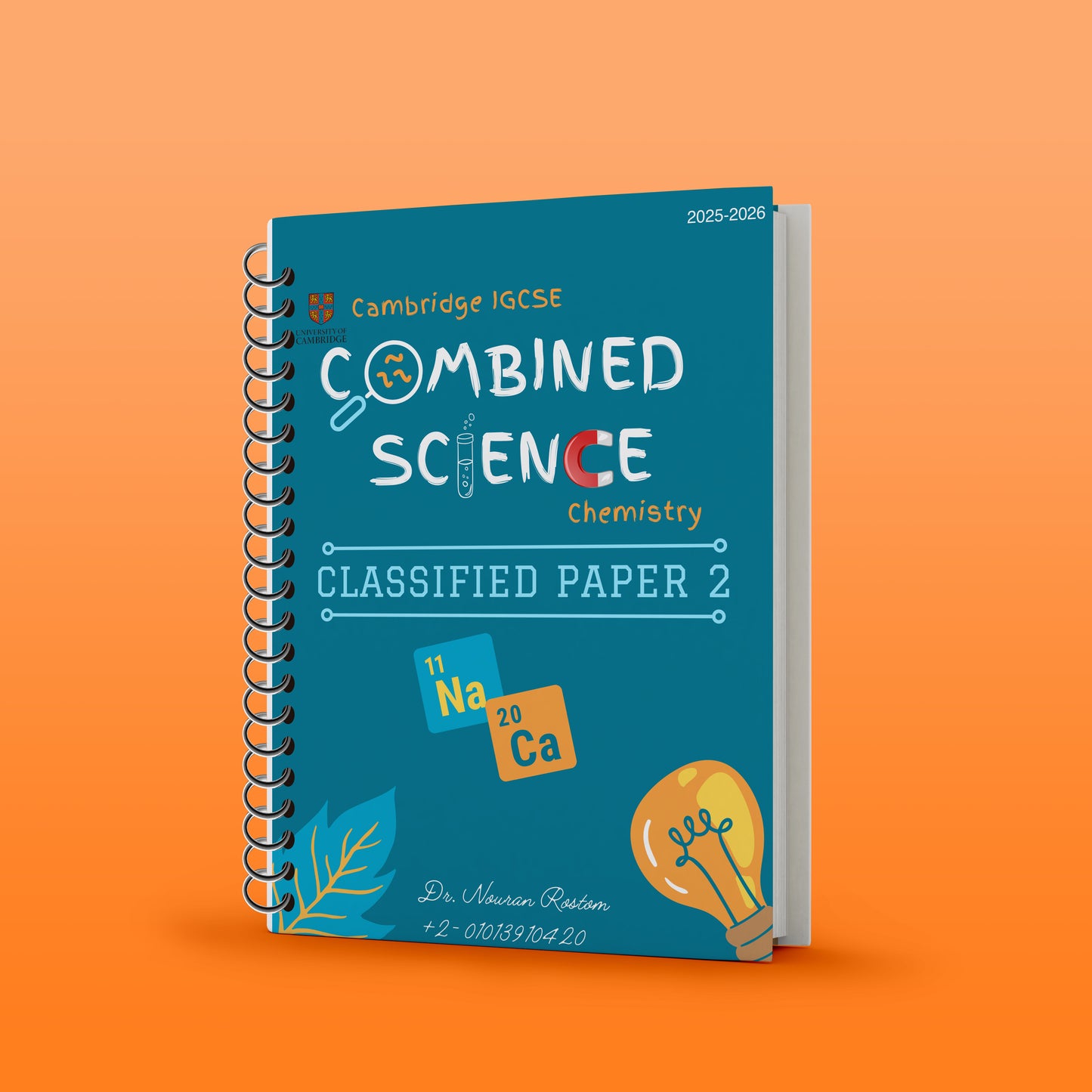 Cambridge OL Combined Science (0653) مصنف P2,4 مع MS Nouran Rostom