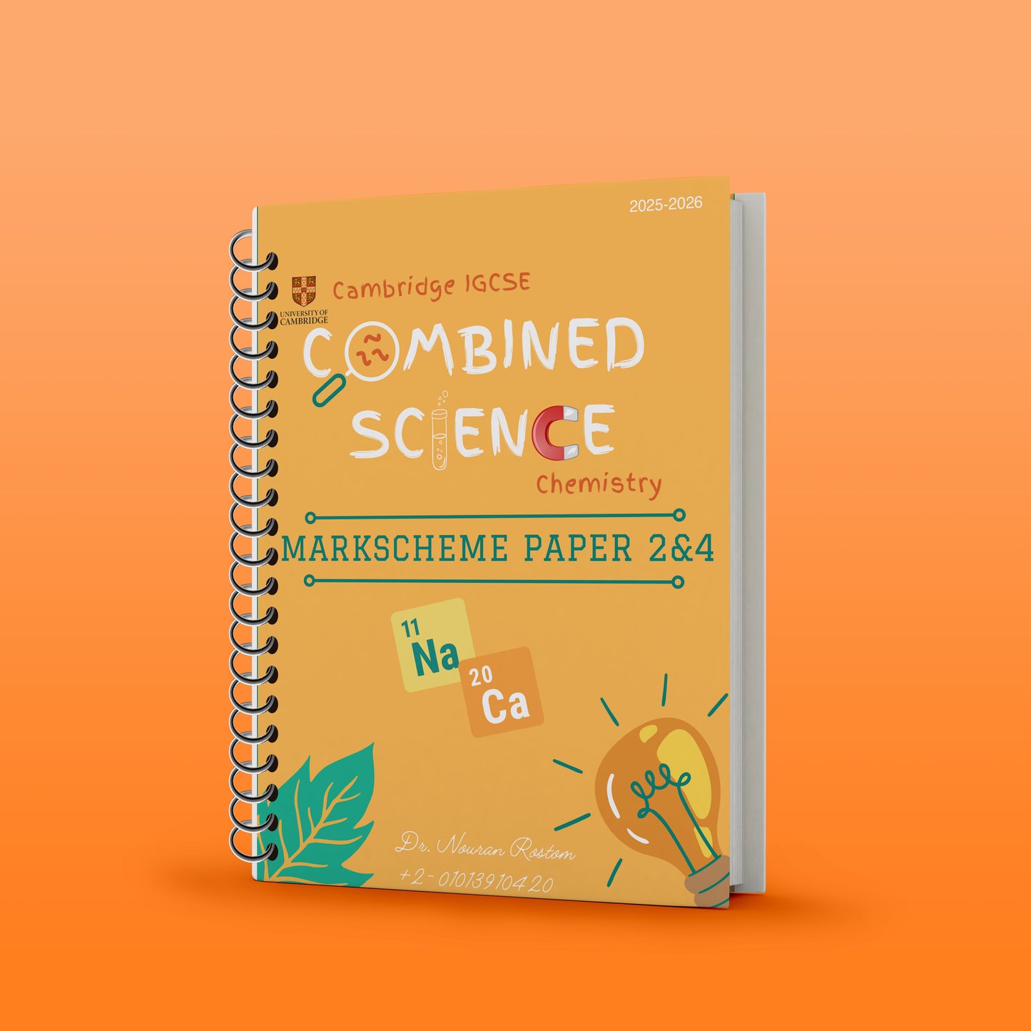 Cambridge OL Combined Science (0653) مصنف P2,4 مع MS Nouran Rostom