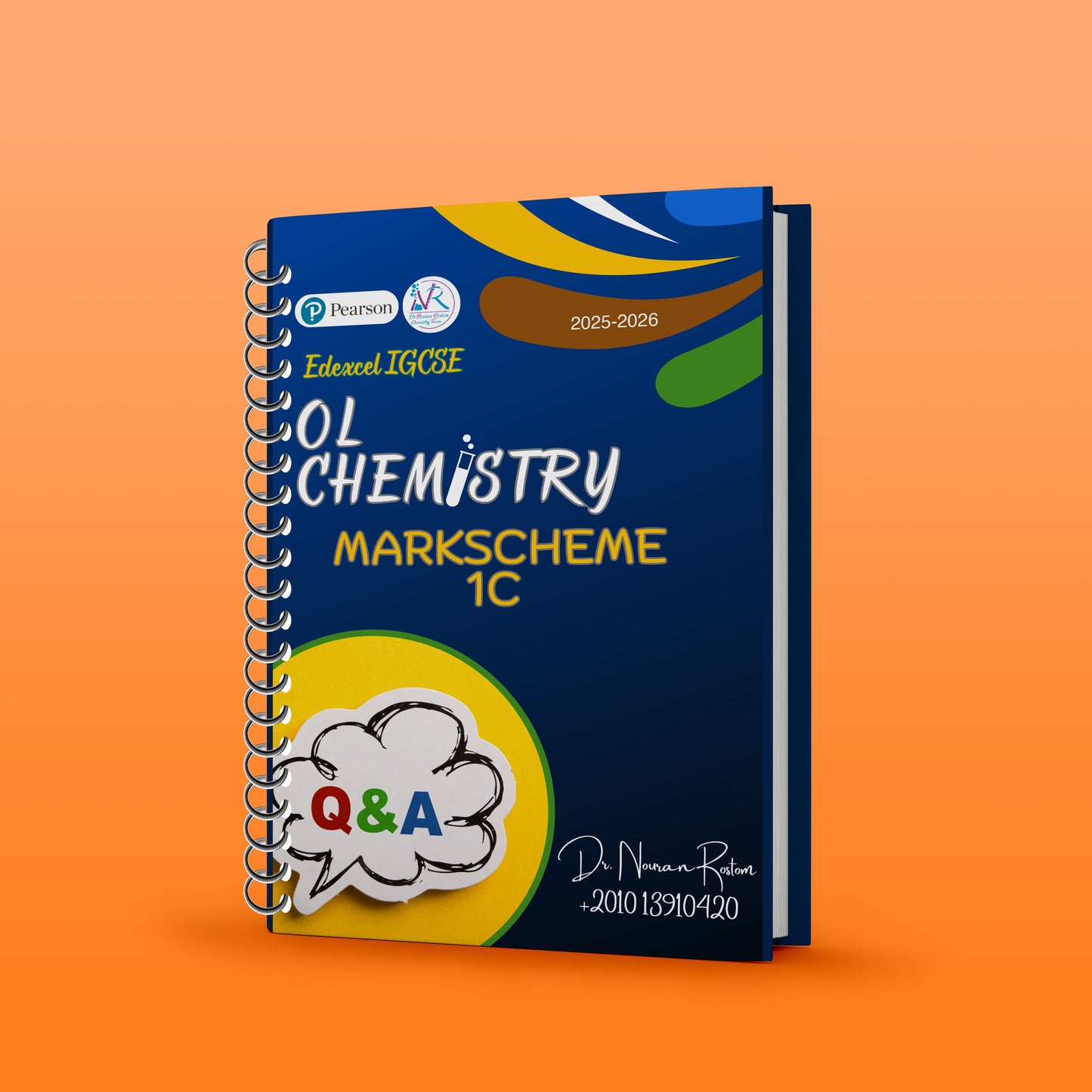 ورقة تصنيف خطي في الكيمياء من Edexcel OL (4CH1) باستخدام MS: 1C و 2C نوران رستم