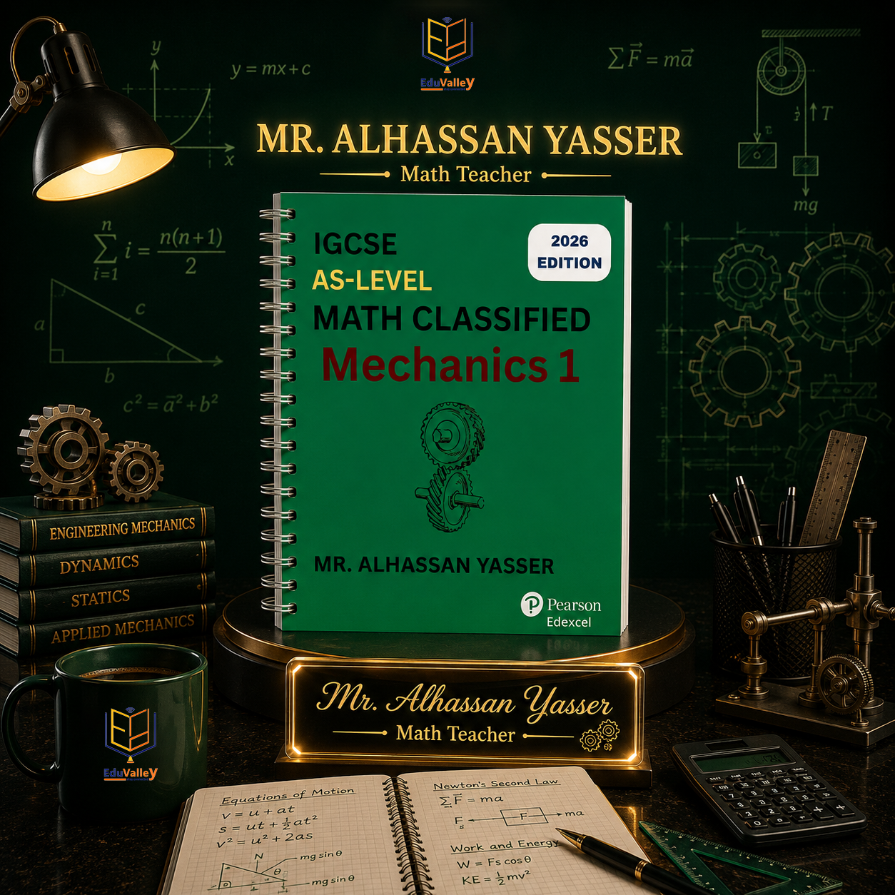 Edexcel IAS Mathematics | Mathematics M1, Classified Questions | Mr. Alhassan Yasser | 2026–2027