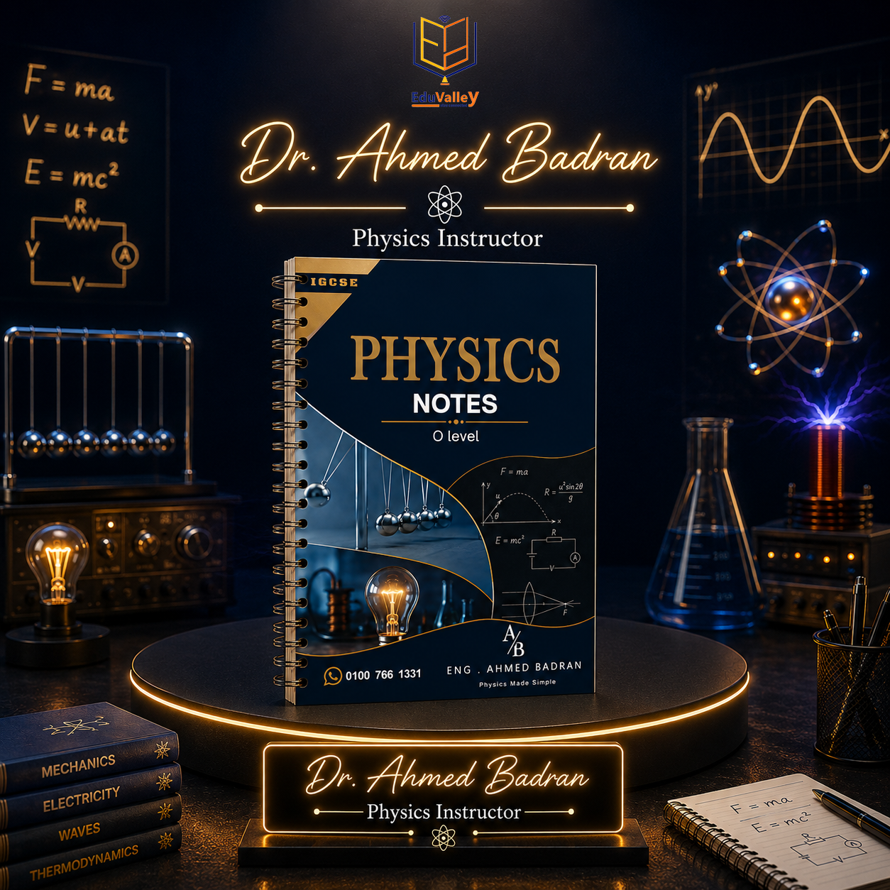 Dr. Ahmed Badran - Physics - Cambridge Combined Science IGCSE 2026-2027 Study Notes