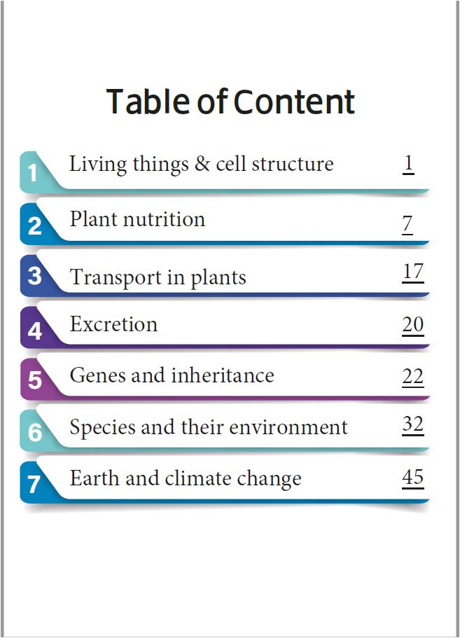 Cambridge Checkpoint 2 Year 8 Science (0893) Notes Biology Rehab Hamdy ( Science Gems)
