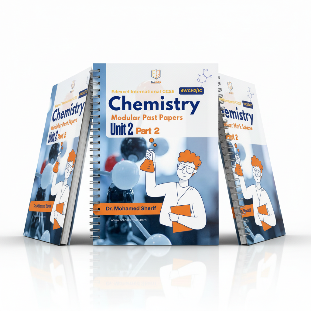 Wire-bound Chemistry Unit 2 Books Mockup