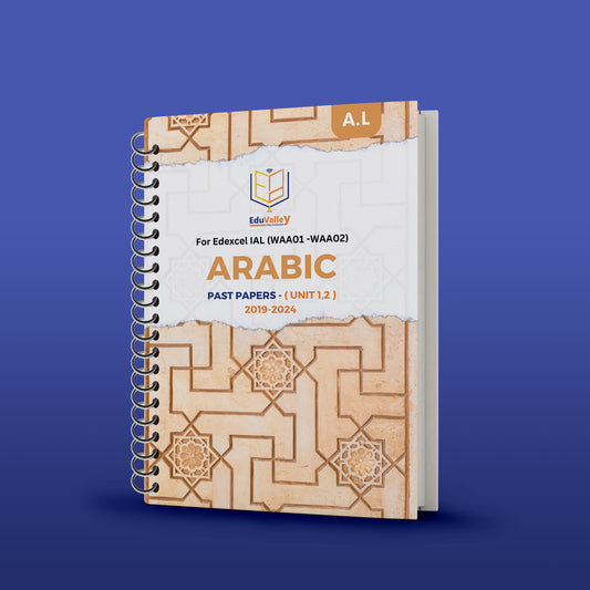 Edexcel A.L Arabic (WAA01) P.P Unit: 1,2 From 19-24.