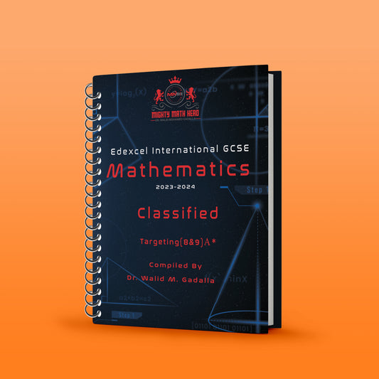 تصنيف Edexcel OL Maths A (4M1) Waled Gadalla