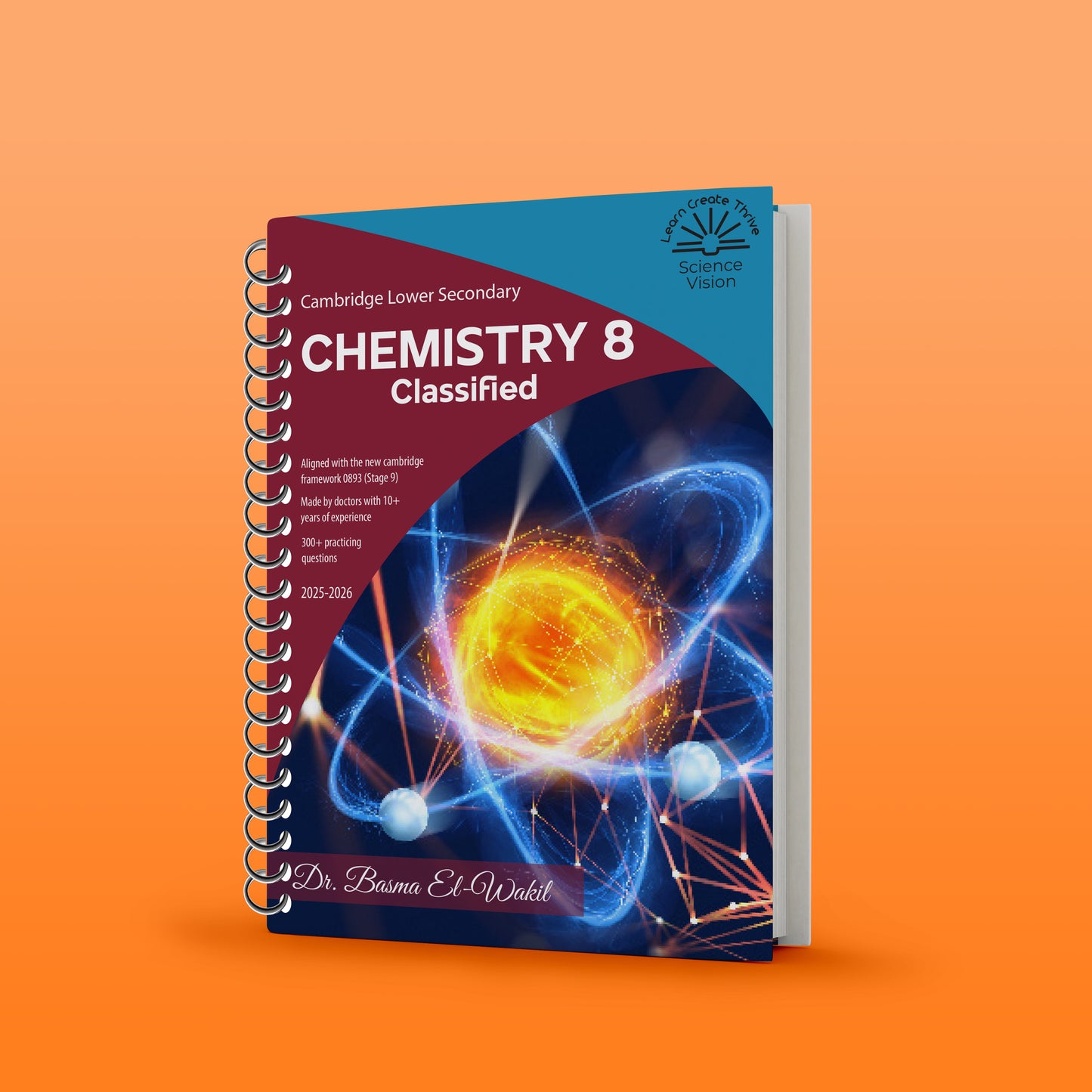 Cambridge Checkpoint 2 Year 8 Science (0893) Chemistry Classified With Mark Scheme Basma El-Wakil (Science Vision) 2026