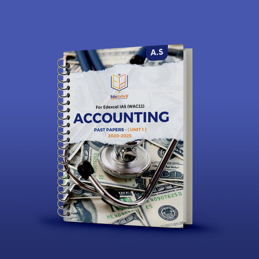 Edexcel A.S Accounting (WAC1) P.P Unit: 1 From 20-25.