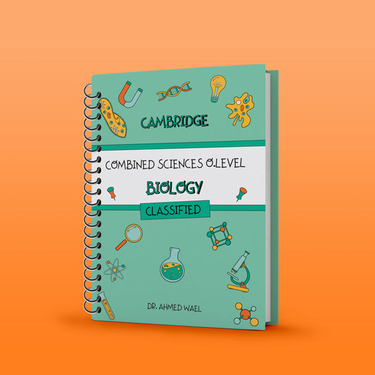 Cambridge O.L Combined Science Notes, classified, PAST PAPERS 2018 - 2025 (0653) Yasmine Abo Ghanima , Ahmed Wael, Menna ElFouly JUNE . 2026