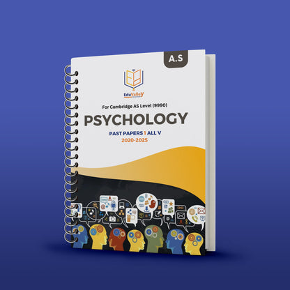 Cambridge A.S Psychology (9990) P.P Paper: 1,2 From 20-25 All Variants.