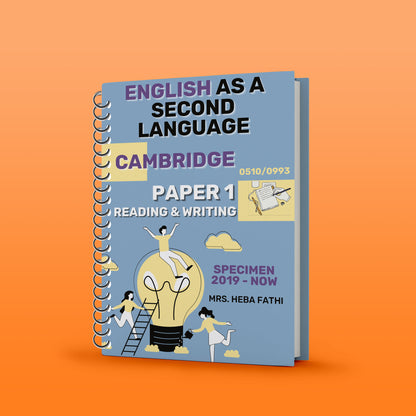 Cambridge / Oxford AQA O.L English as a Second Language with notes  (0510/0993) Mrs Heba Fathi 2026