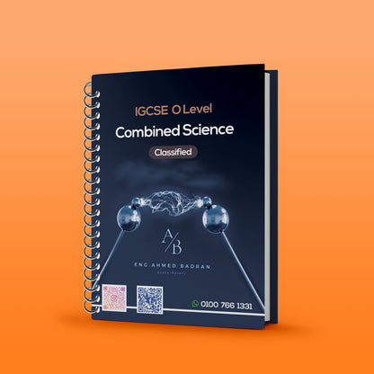 Cambridge O.L Combined Science (0653) Classified with Answers Ahmed Badran ( 2025 )