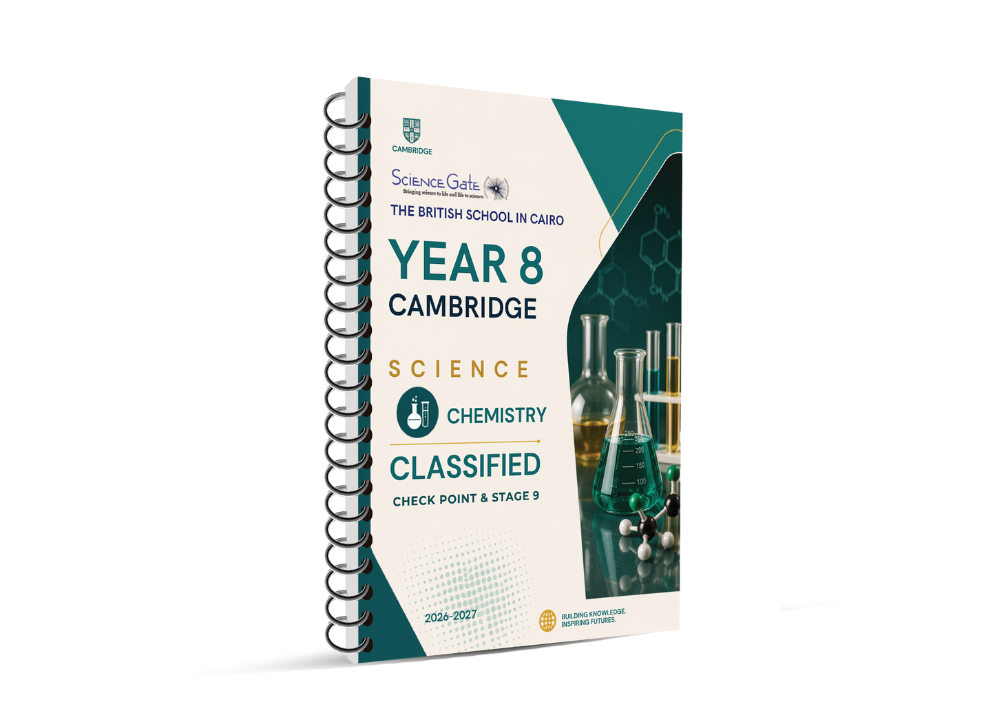 Year 8 Science Gate (0893) – Classified with QR Mark Scheme  (2026–2027) British School in Cairo