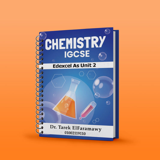 Edexcel AS Chemistry ( WCH12/01 ) , ( WCH13/01 ) - Past Papers with Mark Scheme & Notes Package - Dr. Tarel El-Faramawy ( 2026 )