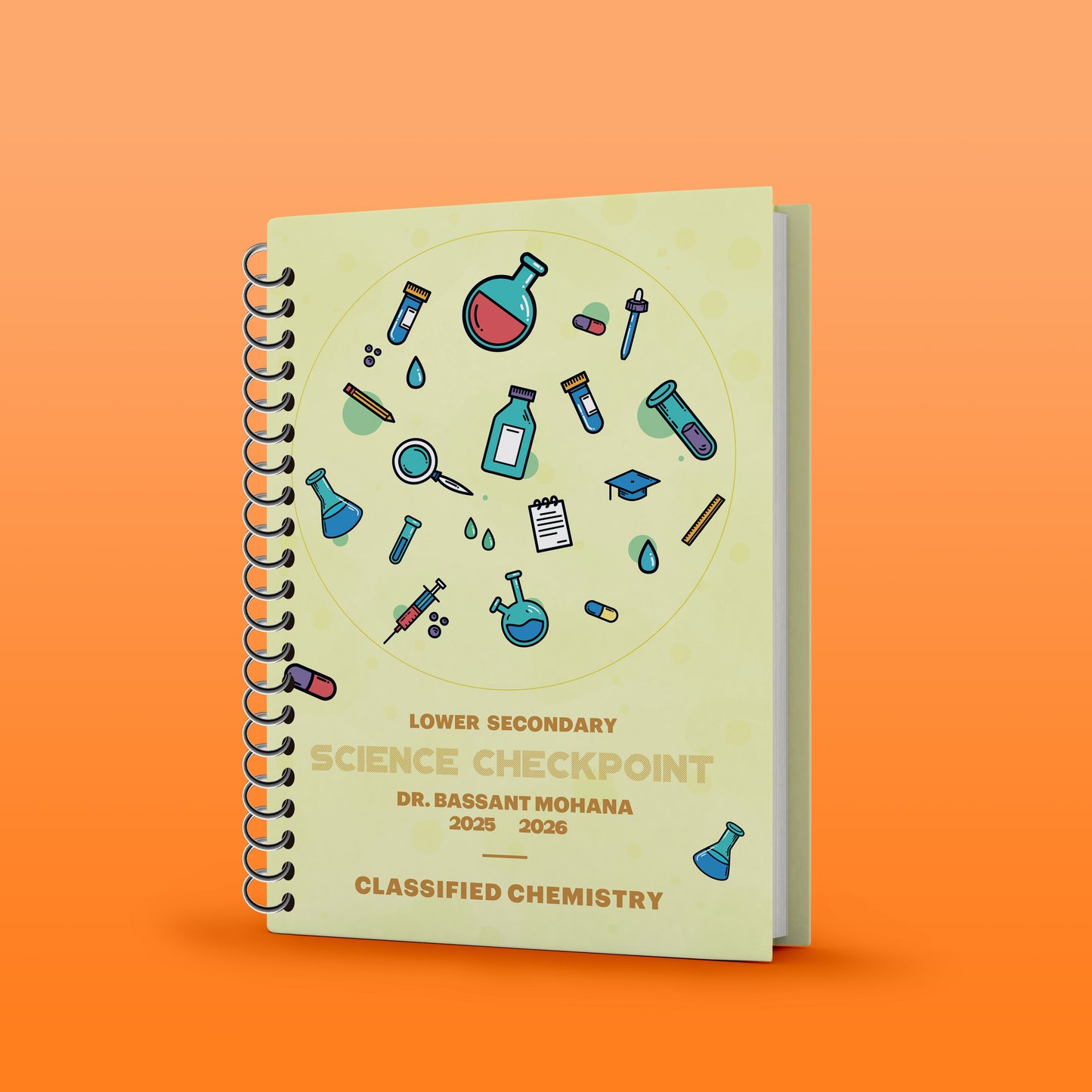 Cambridge Checkpoint 2 Year 8 Science (0893) Chemistry Classified  with Mark Scheme - Dr. Bassant Mohana ( 2026 )