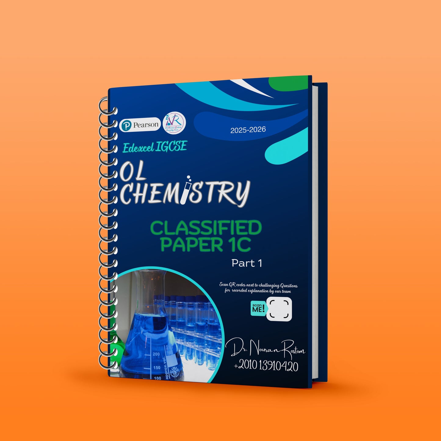 ورقة تصنيف خطي في الكيمياء من Edexcel OL (4CH1) باستخدام MS: 1C و 2C نوران رستم