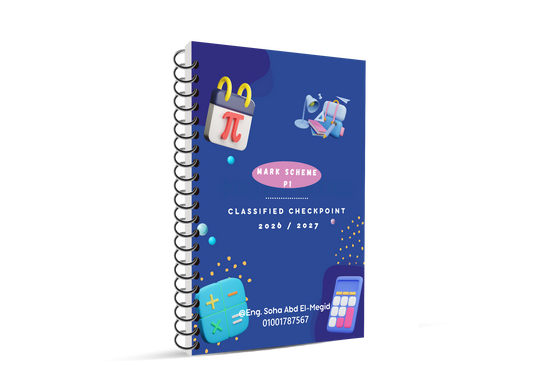 Cambridge Primary Year 6  (0096)  Maths Notes, Classified With Mark Scheme Eng. Soha Abd El-Megid 2026-2027