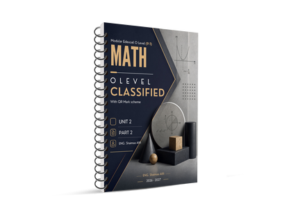 Edexcel O.L Mathematics  Modular (4XMAF/4XMAH) Classified With QR MS Eng. Shaimaa Afifi 2026-2027