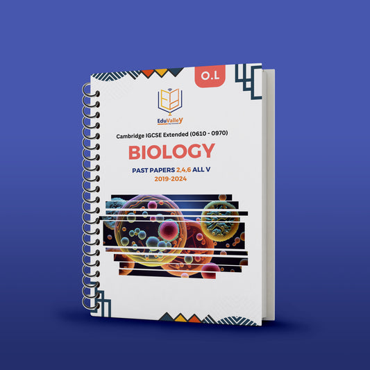 Cambridge O.L Biology (0610/0970) P.P Paper: 2,4,6 From 19-24 All Variants.