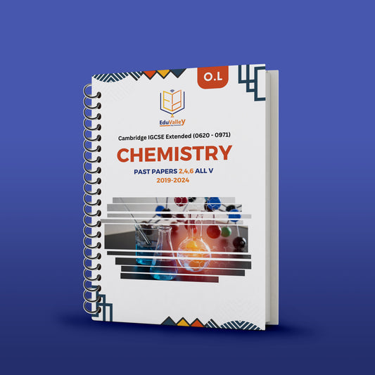 Cambridge O.L Chemistry (0620/0971) P.P Paper: 2,4,6 From 19-24 All Variants.