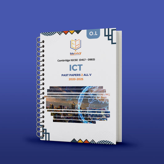 Cambridge O.L ICT (0417/0983) P.P Paper: 1,2,3 From 20-25 All Variants.
